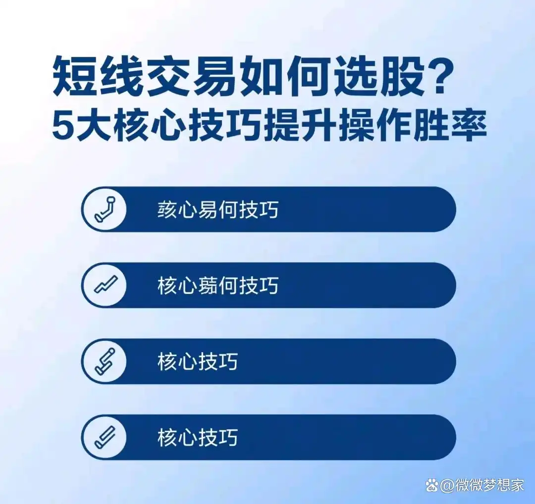 短线交易如何选股？五大核心技巧，快速提升操作胜率