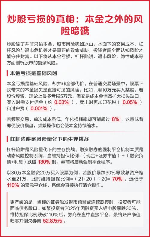股票杠杆骗局揭秘：高收益是假，小心本金亏光