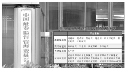 监管层打击场外配资_非法配资平台名单_炒股配资合法吗